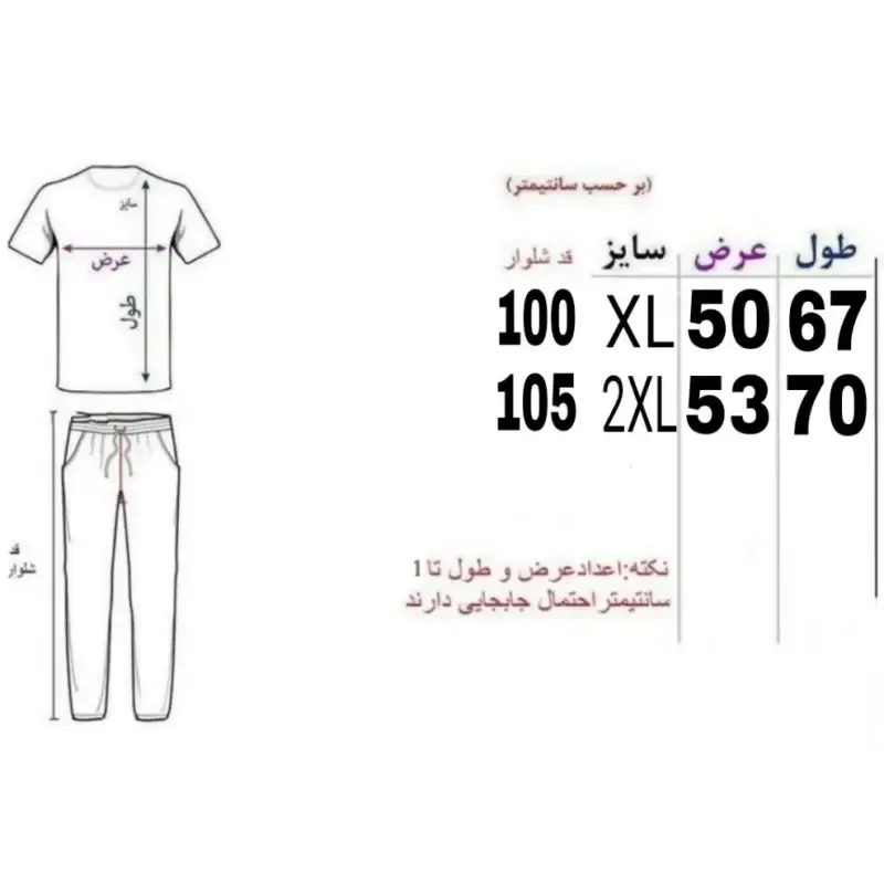 ست تیشرت و شلوار مردانه پارچه بیسکویتی درجه یک رنگ سبز روشن - تصویر 3