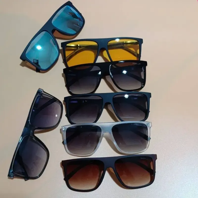 عینک آفتابی مردانه دیزل DESELZ آیتم 2307 استاندارد UV400 مناسب صورت متوسط و بزرگ - تصویر 2