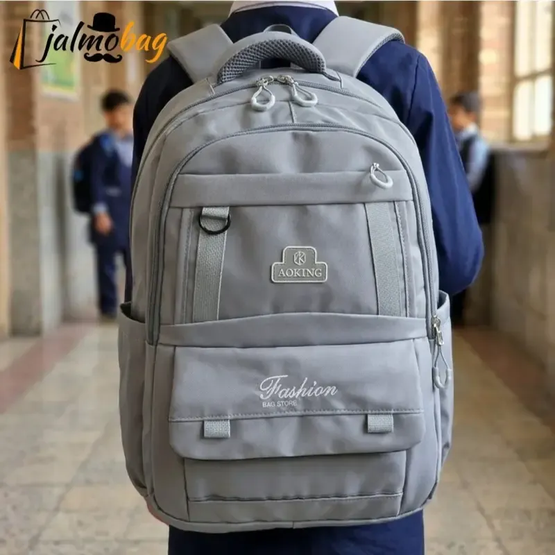 کوله پشتی اسپرت سبک پارچه کجراه خارجی ضد تعریق مناسب سوم ابتدایی به بالا - تصویر 3