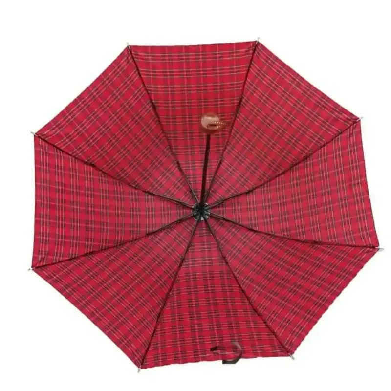 چتر چهار خانه تاشو ضد باد سبک و کمجا پارچه ضد آب مناسب باران و آفتاب زنانه و مردانه - تصویر 10