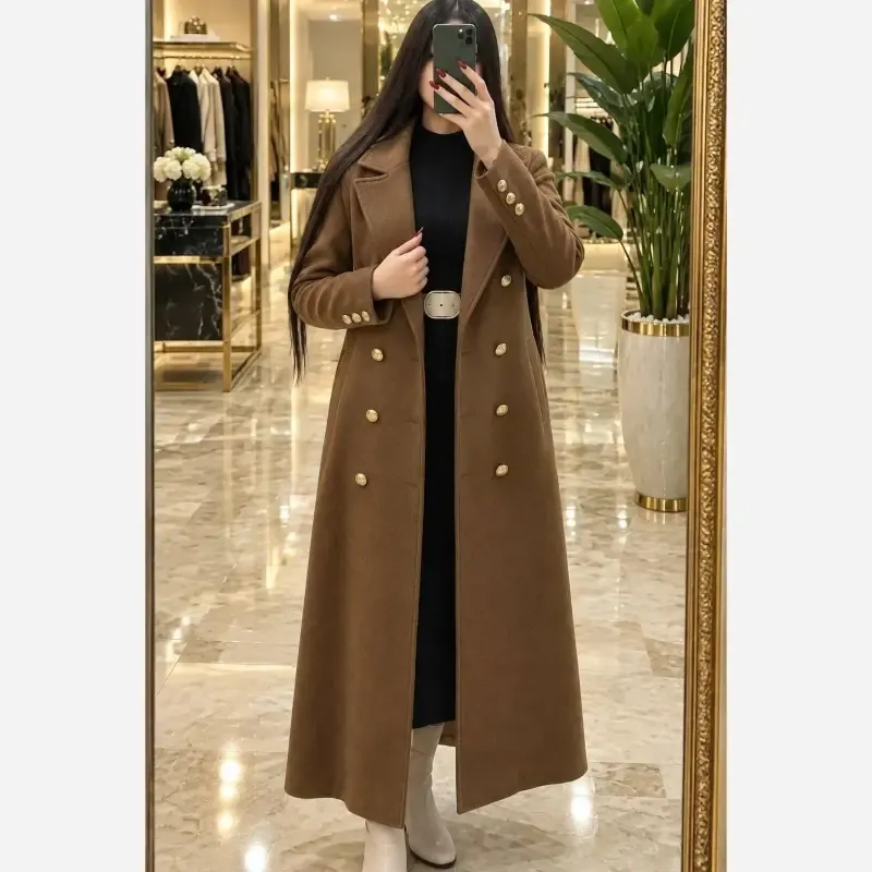پالتو زنانه مدل شاهکار فوتر قد 120 تا 125 سانتی متر رنگ بندی متنوع - تصویر 3