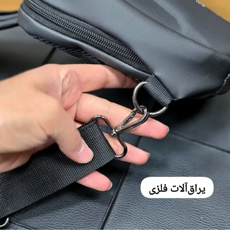 بادی بگ هاردکیس بنج ضد آب پارچه اسکین خارجی رنگ مشکی ابعاد 22 در 15 سانتی متر - تصویر 9