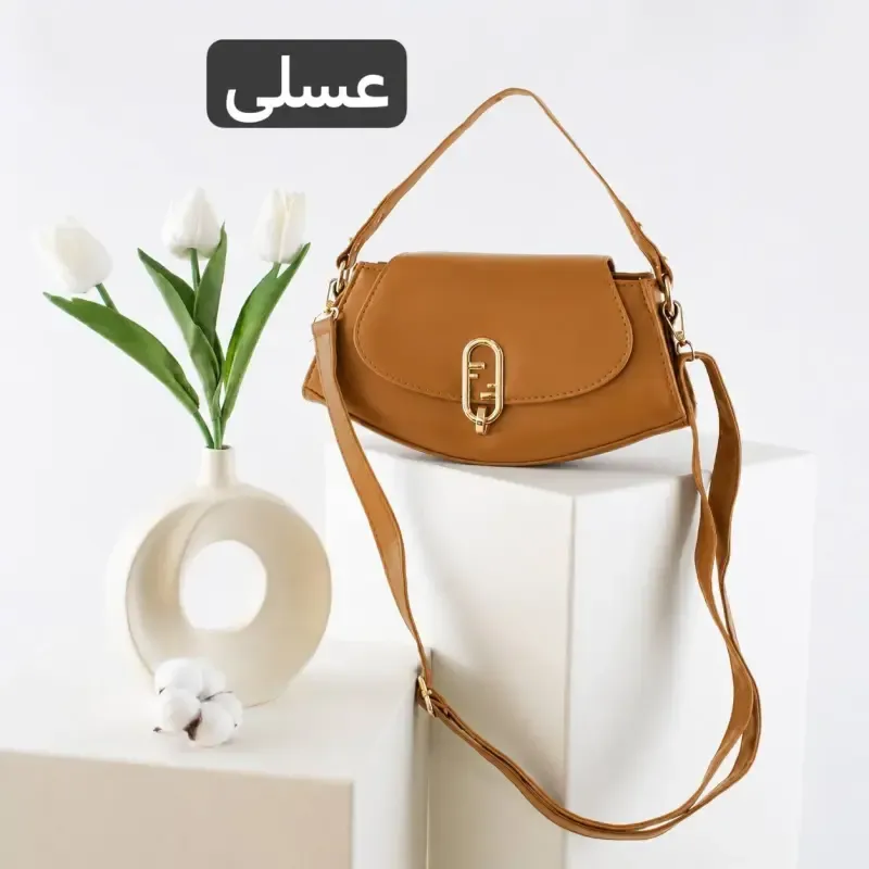 کیف پاسپورتی چرم مصنوعی زنانه روزمره و مهمانی با بند بلند - تصویر 3