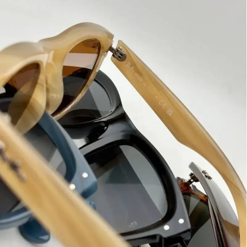 عینک آفتابی ری بن مدل ویفرر ریورس Ray-Ban RBR0502S با فریم کائوچویی و محافظت UV400 - تصویر 12