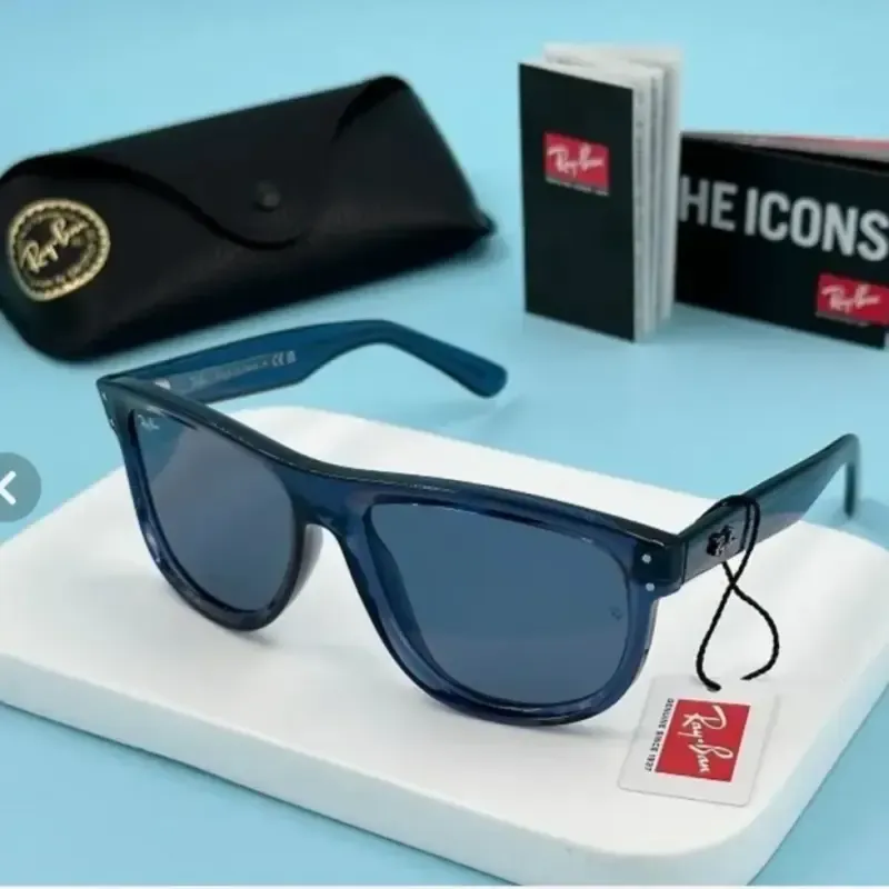 عینک آفتابی ری بن مدل ویفرر ریورس Ray-Ban RBR0502S با فریم کائوچویی و محافظت UV400 - تصویر 9