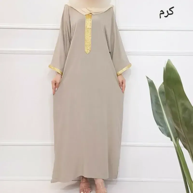 پیراهن ساحلی نخی شسته شده فری سایز زنانه تا سایز 52 کمربنددار بدون آبرفت و رنگ رفت - تصویر 11