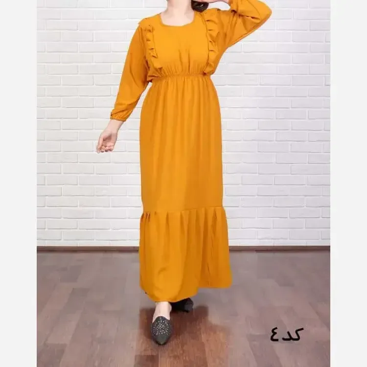 پیراهن ساحلی زارا فری سایز ابر باد زنانه تا سایز 48 چهارفصل شیک و راحت بدون بدن نما - تصویر 6