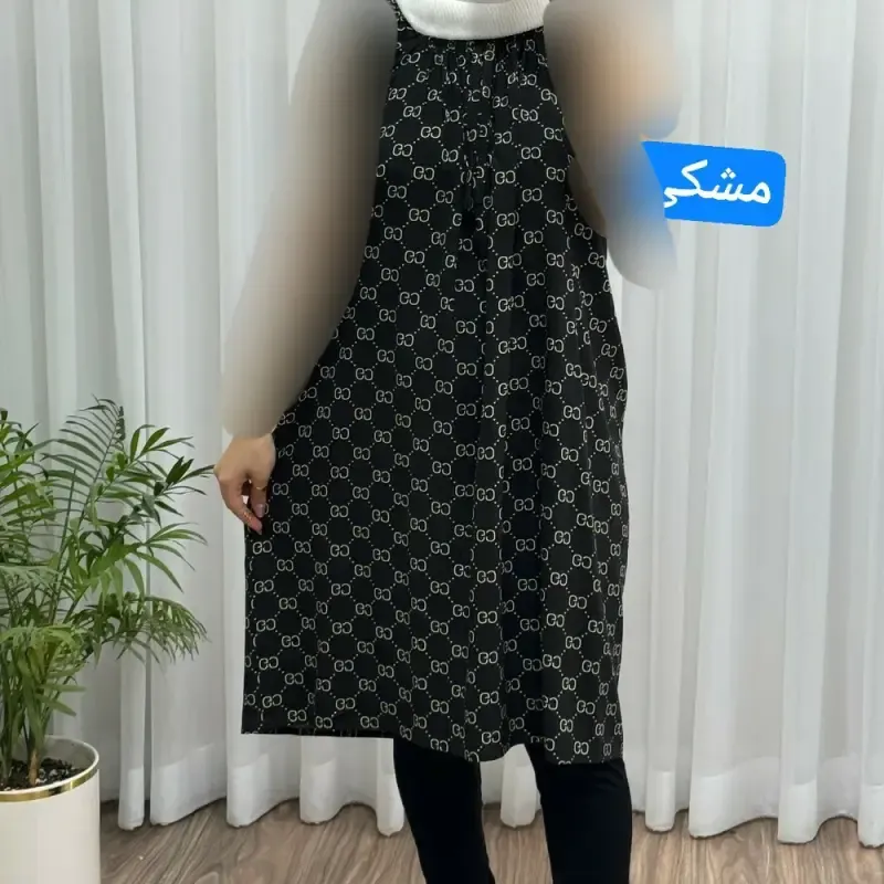 سارافون نخی زنانه و دخترانه فری سایز تا 56 تنخور شیک و راحت چهارفصل بدون آبرفت و رنگرفت سایه نمیاندازد - تصویر 3