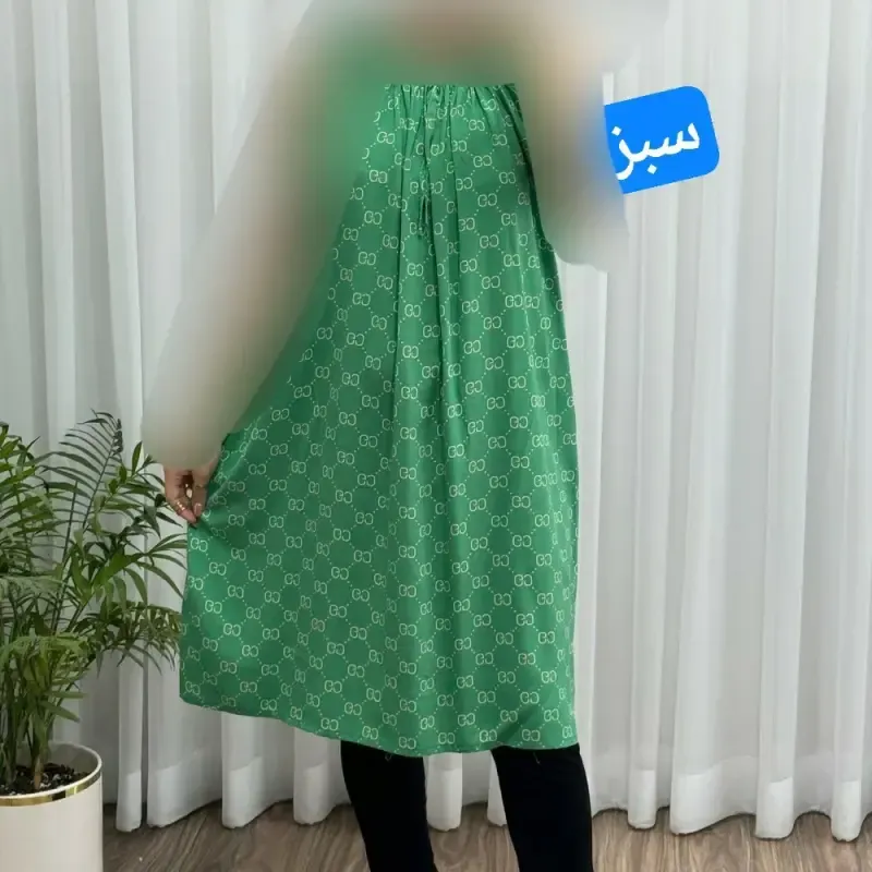 سارافون نخی زنانه و دخترانه فری سایز تا 56 تنخور شیک و راحت چهارفصل بدون آبرفت و رنگرفت سایه نمیاندازد - تصویر 4