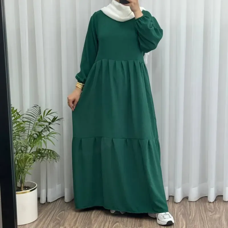 پیراهن ساحلی زنانه دریا مدل آیدا جنس ابروباد فری سایز مناسب تا سایز 48 قد 135 چروک نمیشود سایه نمیندازد - تصویر 3