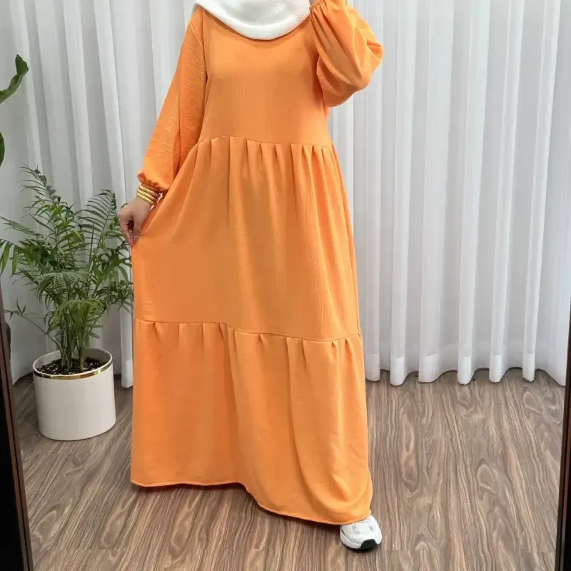 پیراهن ساحلی زنانه دریا مدل آیدا جنس ابروباد فری سایز مناسب تا سایز 48 قد 135 چروک نمیشود سایه نمیندازد - تصویر 6