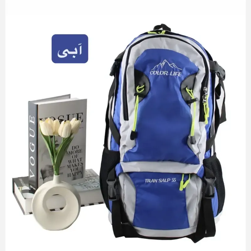 کوله پشتی مسافرتی و ورزشی پارچه ای مدل 9327 - تصویر 3