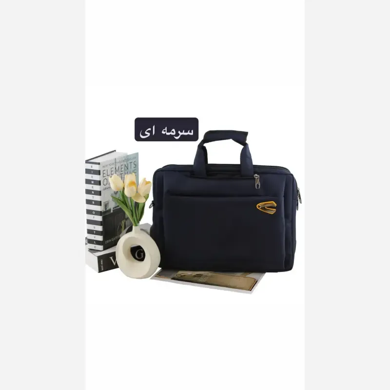 کیف مردانه سه کاره اداری رسمی پارچه ای ابعاد 40 در 30 در 10 سانتیمتر - تصویر 6