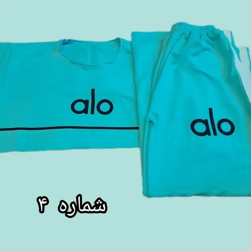 ست تیشرت و شلوار لش طرح الو سوپر پنبه قواره دار - تصویر 3