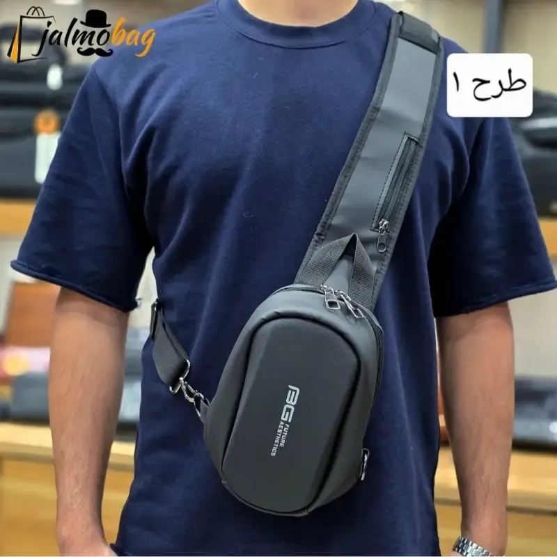 بادی بگ هاردکیس بنج ضد آب پارچه اسکین خارجی رنگ مشکی ابعاد 22 در 15 سانتی متر - تصویر 6