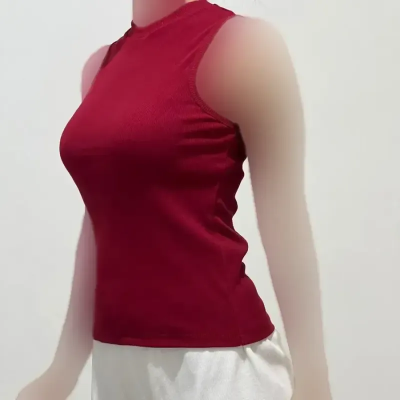 تاپ بیسیک کبریتی زنانه مدل 1130 مناسب سایز 38 تا 46 - تصویر 3