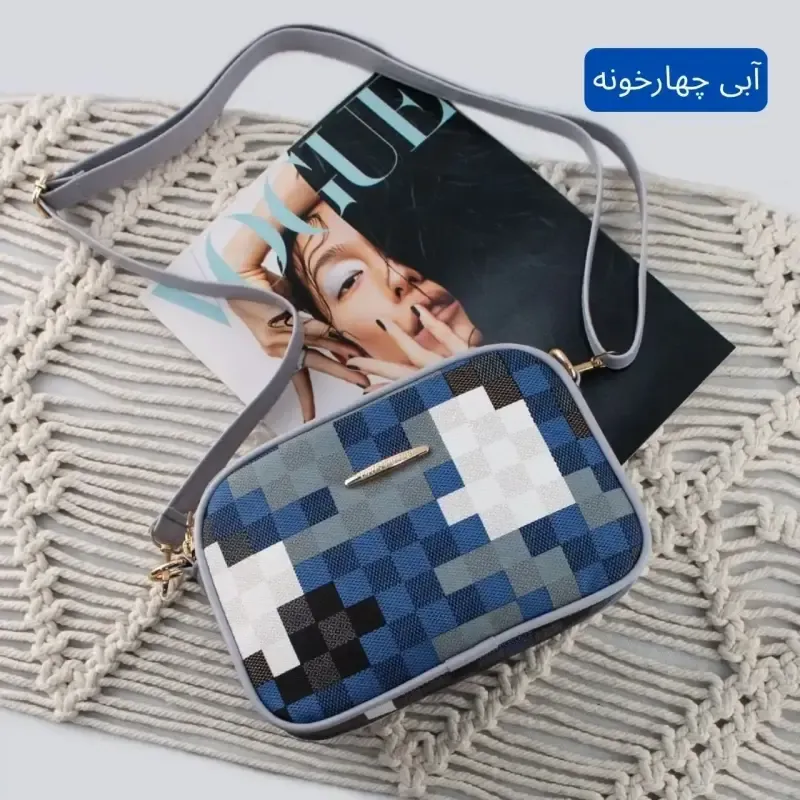 کیف پاسپورتی چرم مصنوعی زنانه روزمره ابعاد 20 در 15 سانتیمتر - تصویر 10