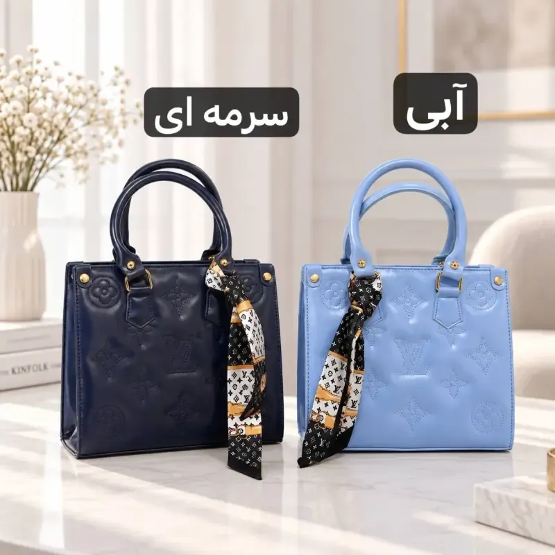 کیف دخترانه چرم مصنوعی روزمره و مجلسی ابعاد 24 در 21 سانتیمتر - تصویر 6