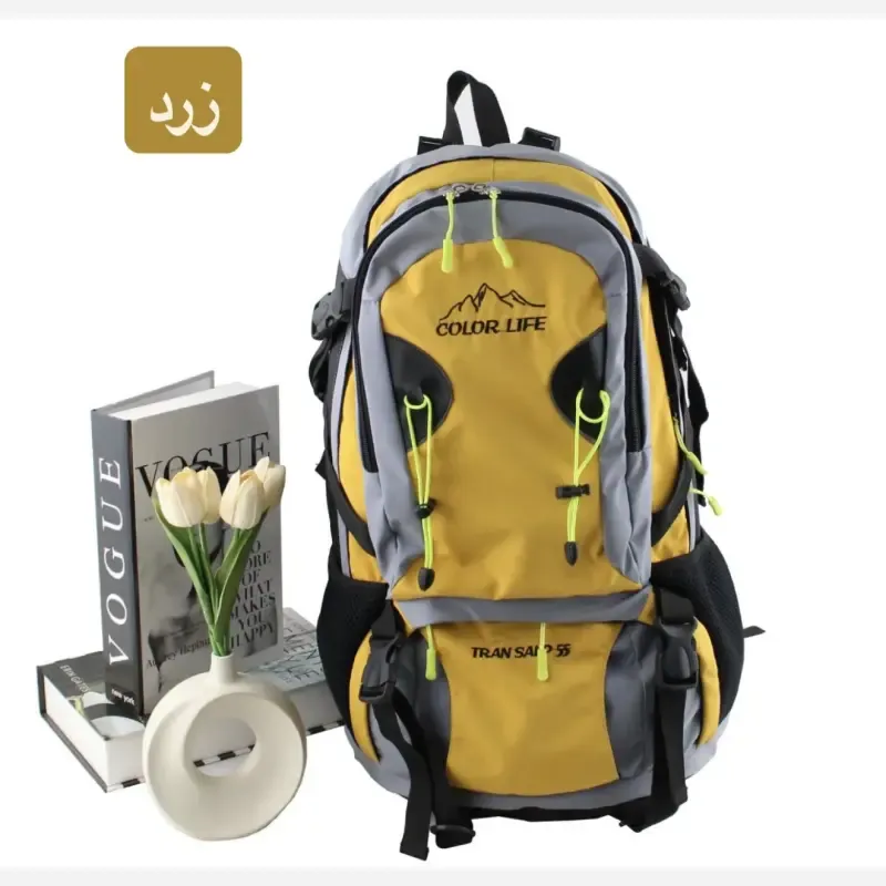 کوله پشتی مسافرتی و ورزشی پارچه ای مدل 9327 - تصویر 5