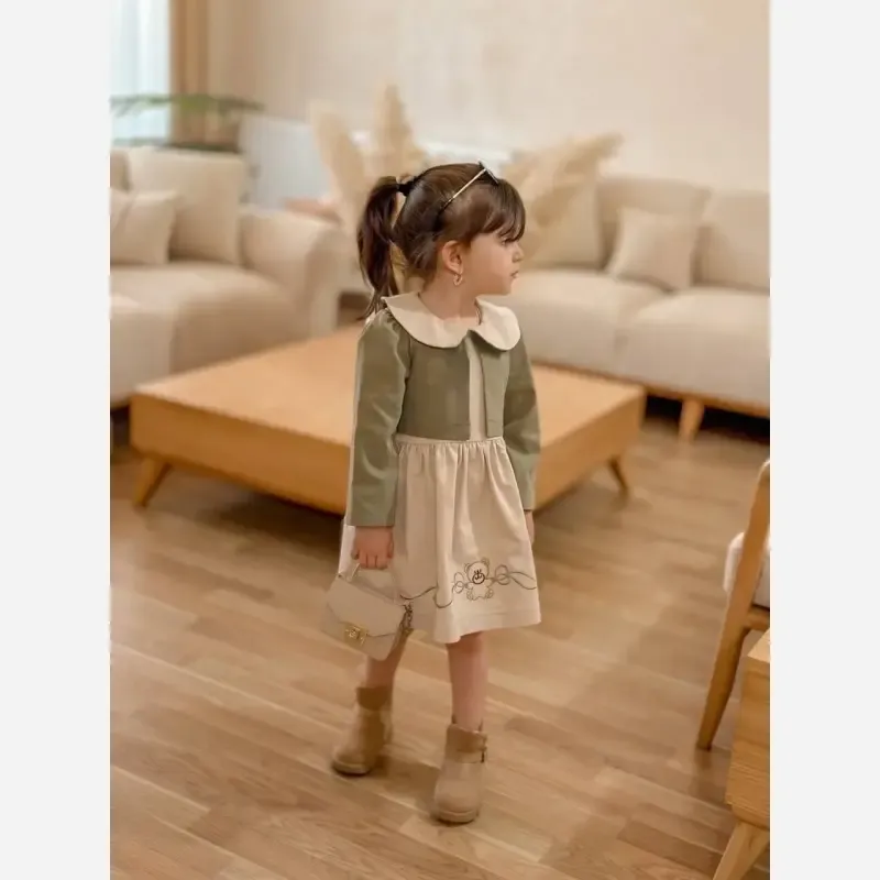 کت و سارافون دخترانه گلدوزی شده مناسب 3 تا 7 سال با طراحی خاص و دوخت تمیز - تصویر 4
