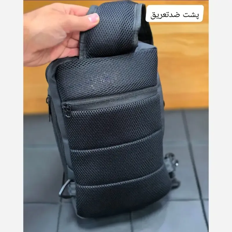 بادی بگ مردانه بنج ضد آب متوسط با قفل رمزدار - تصویر 13