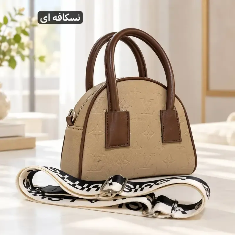 کیف زنانه دستی و پاسپورتی چرم مصنوعی روزمره - تصویر 5