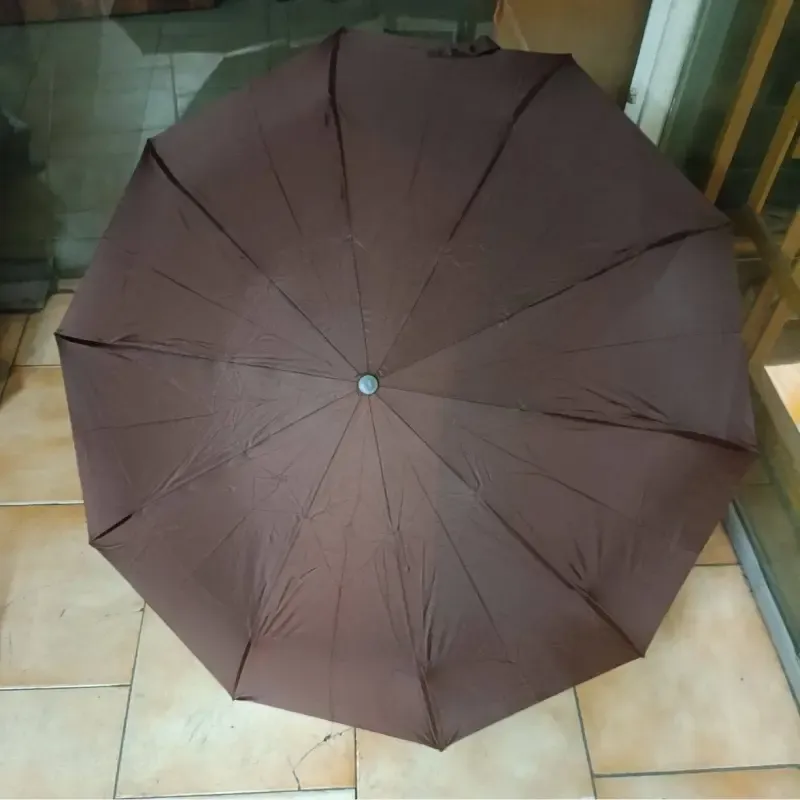 چتر اتوماتیک 10 فنر مقاوم طرح شیائومی فول اتوماتیک رنگبندی متنوع - تصویر 2