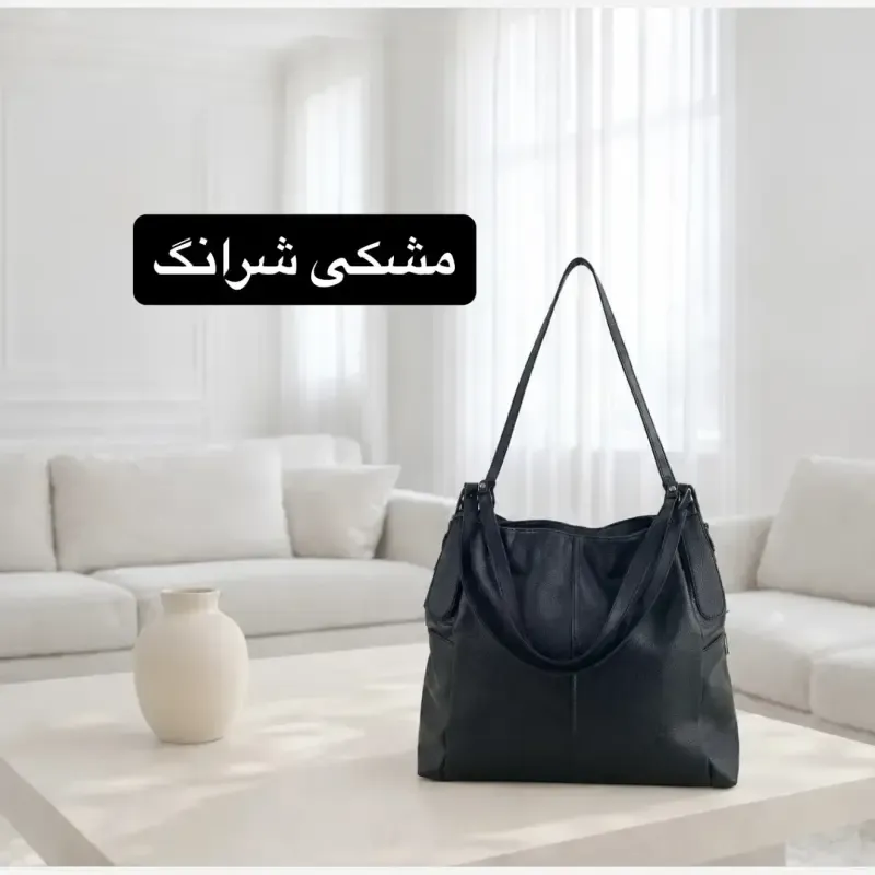 کیف زنانه چرم مصنوعی اسپرت و روزمره بند بلند - تصویر 2