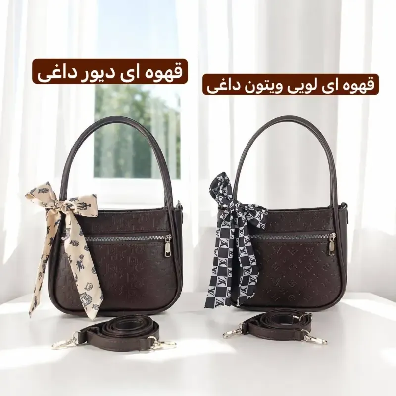 کیف پاسپورتی چرم مصنوعی زنانه مشکی ابعاد 25 در 20 سانتیمتر - تصویر 7