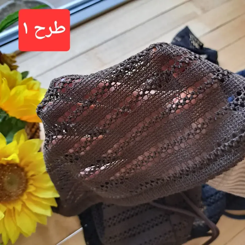 رینگ اسکارف بافت پاییزی بند هودی دار ابعاد 50 در 80 سانتی متر - تصویر 3