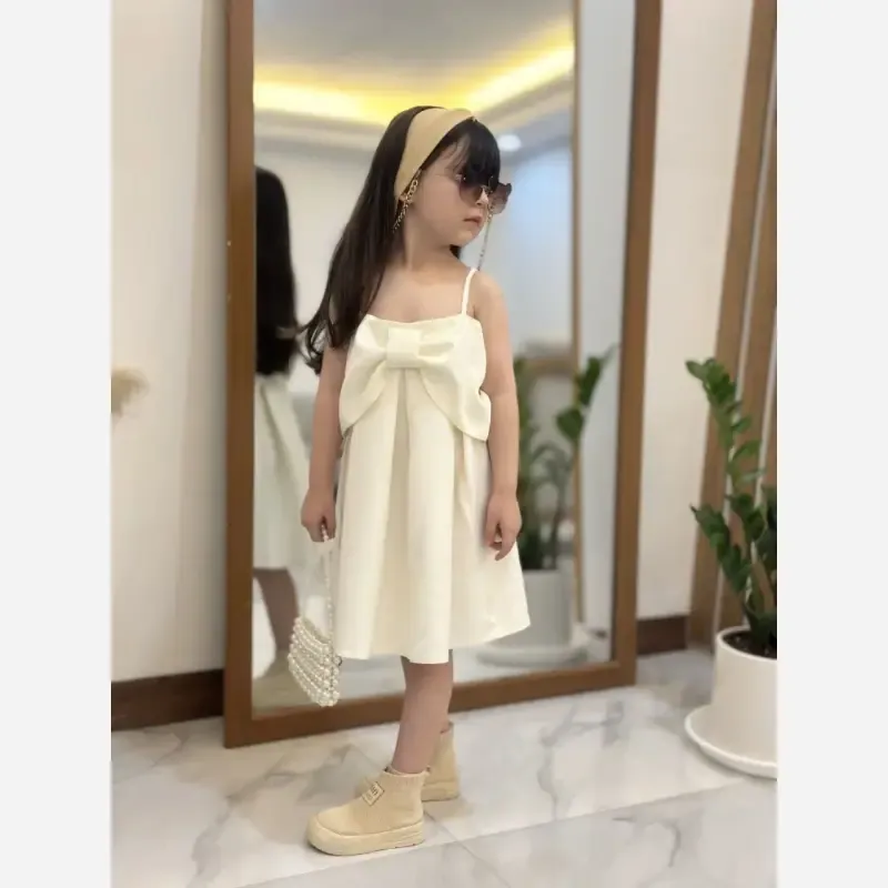 سارافون دخترانه مازراتی طرح پاپیون سایز 40 تا 60 مناسب 2 تا 11 سال - تصویر 4