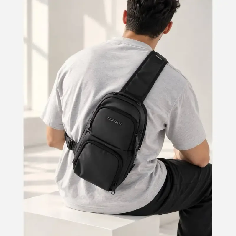 کیف مردانه پارچه ای روزمره و مسافرت ابعاد 38 در 25 سانتیمتر - تصویر 2