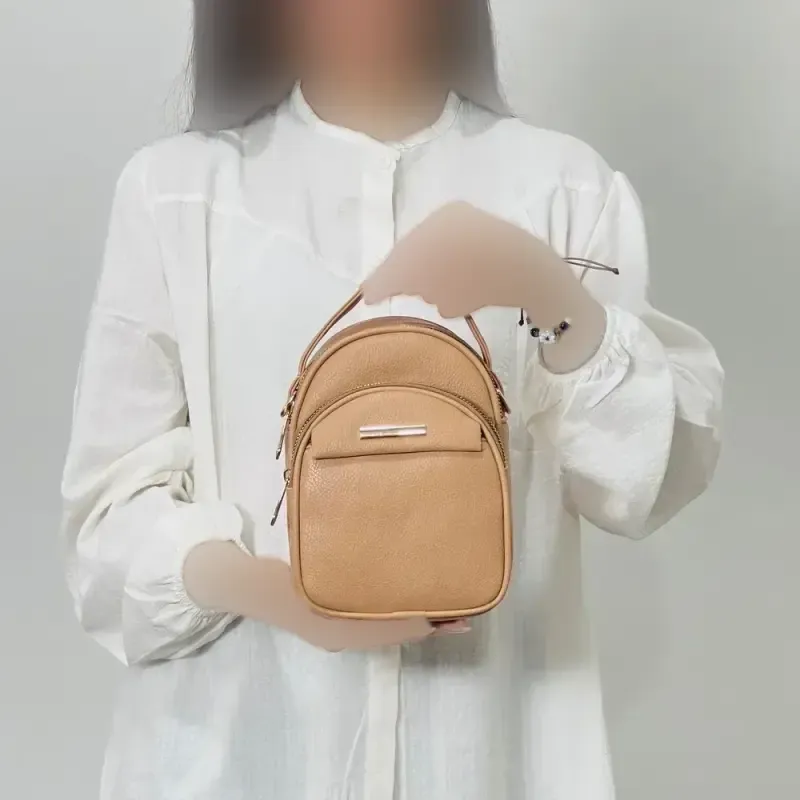کیف ایستاده زنانه جنس شرانگ بند دستی و دوشی قابل تنظیم - تصویر 3