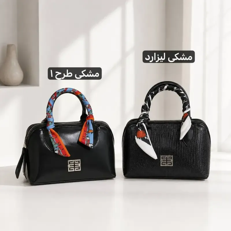کیف زنانه چرم مصنوعی روزمره و رسمی مدل سه بند - تصویر 4