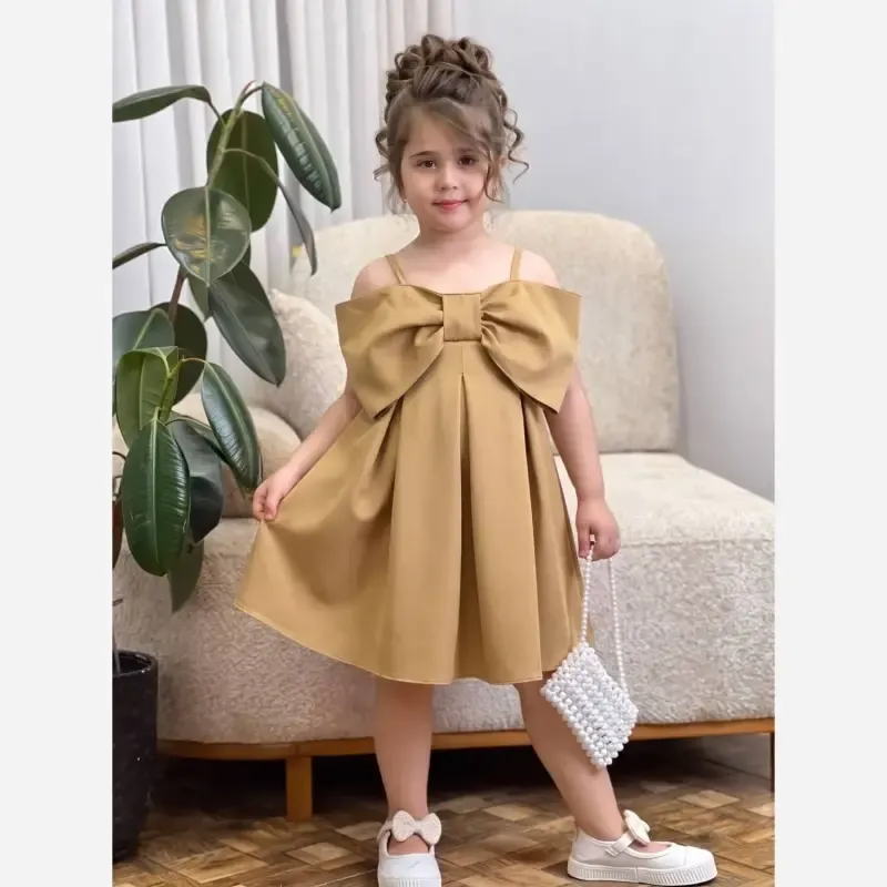 سارافون دخترانه مازراتی طرح پاپیون سایز 40 تا 60 مناسب 2 تا 11 سال - تصویر 12