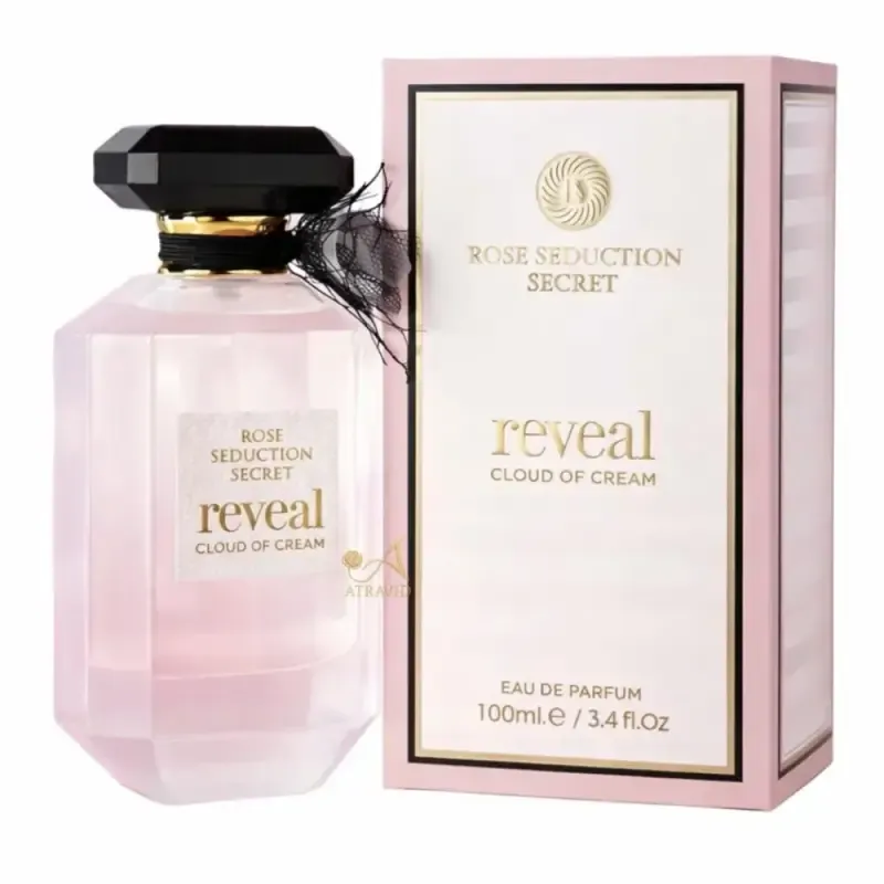 عطر زنانه فرگرنس ورد رز سداکشن سکرت ریوِیل کلود آف کرم 100 میل - تصویر 2