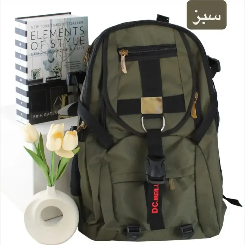 کوله پشتی اسپرت و مدرسه و دانشگاه پارچه ای با ابعاد 57 در 38 در 18 سانتیمتر - تصویر 2