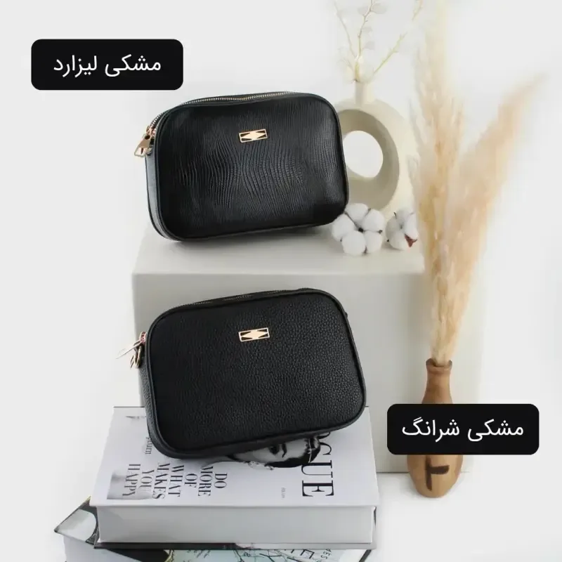کیف پاسپورتی چرم مصنوعی زنانه روزمره ابعاد 20 در 15 سانتیمتر - تصویر 7