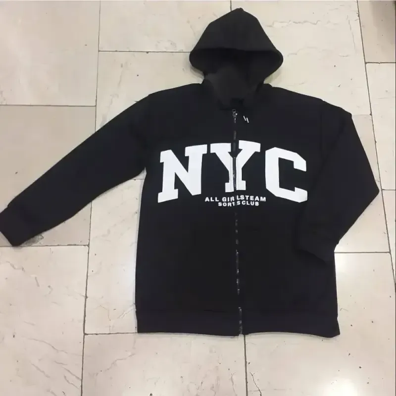 سویشرت NYC داخل کرکی فری سایز - تصویر 2