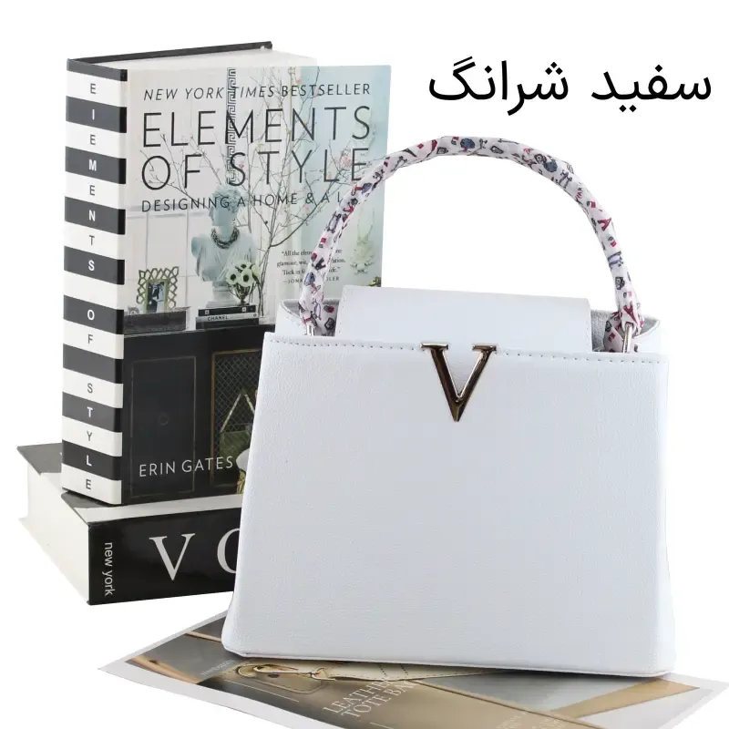 کیف زنانه چرم مصنوعی دستی و دوشی رسمی و مجلسی - تصویر 3