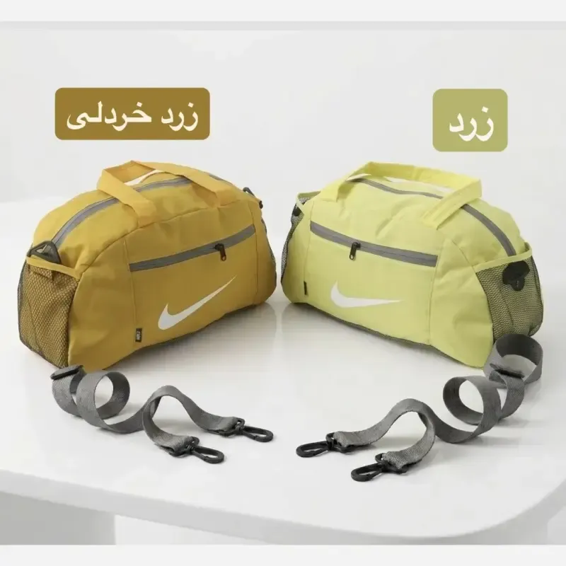 ساک ورزشی مسافرتی پارچه ای سه بند با ابعاد 40 در 25 در 15 سانتی متر - تصویر 4
