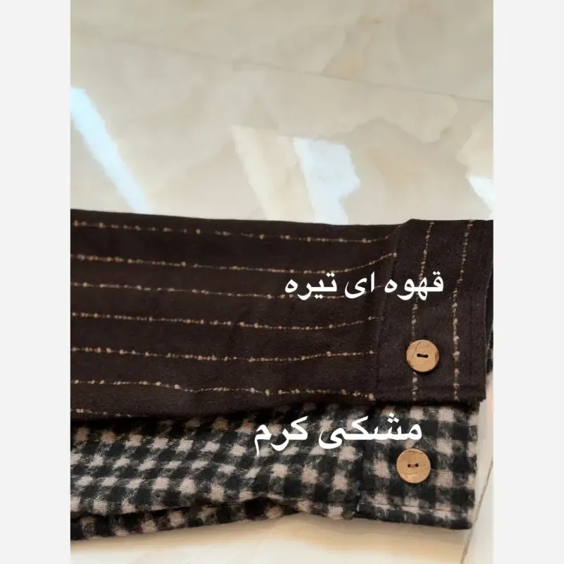 پالتو پشمی موهر دار لیوزا سایز 36 تا 46 - تصویر 9