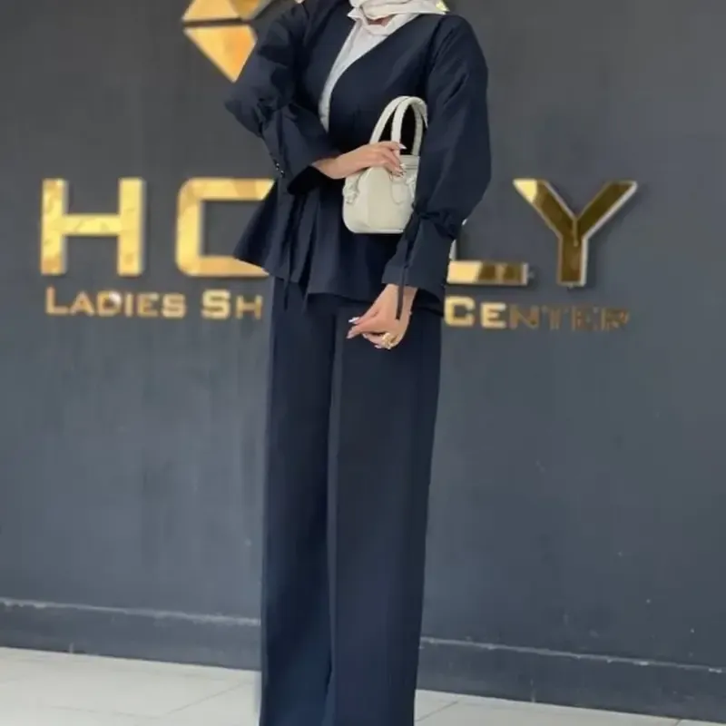 کت شلوار زنانه مدل فرشته پارچه دیپلمات سایزبندی رنگبندی متنوع - تصویر 6