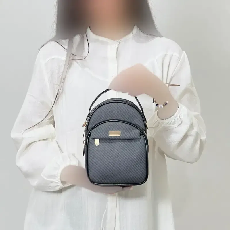 کیف ایستاده زنانه جنس شرانگ بند دستی و دوشی قابل تنظیم - تصویر 5