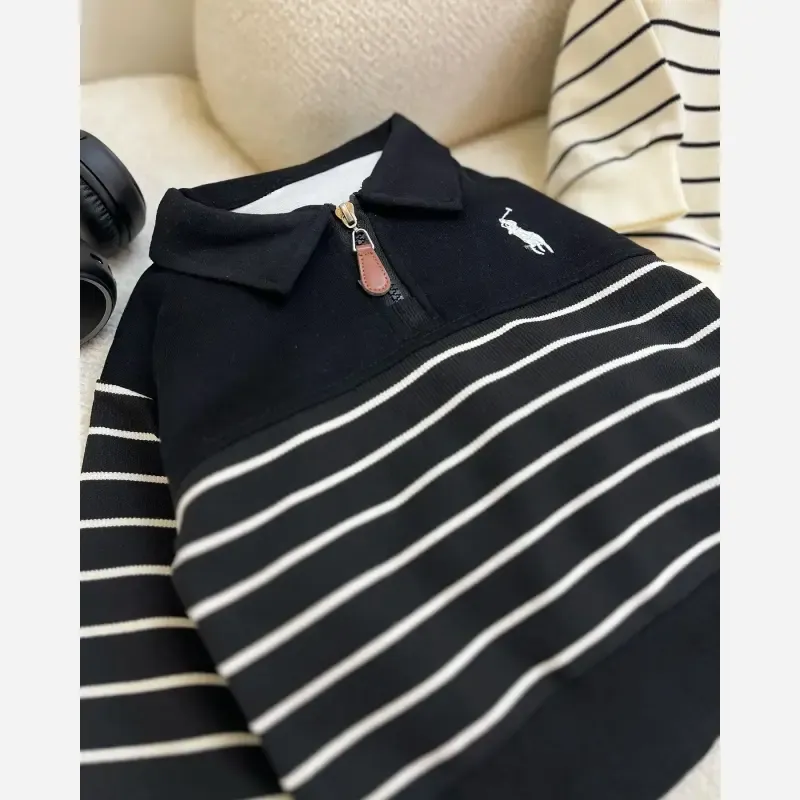 ست پولوشرت و شلوار جین بچگانه برند 415polo مناسب 1.5 تا 6 سال - تصویر 3