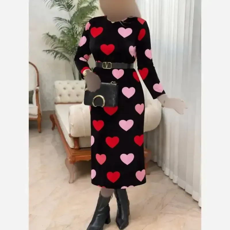ماکسی مخمل مدل قلبی زنانه آستین بلند سایز 38 تا 48 - تصویر 6