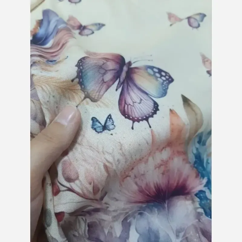 روسری مجلسی نخی کاستوم طرح پردیس سایز 140 چرخ دوز - تصویر 13