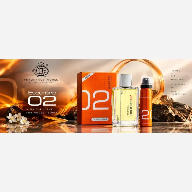 عطر ادکلن اسنتریک مولکول 02 فراگرنس ورد 100 میل زنانه مردانه خنک و معتدل یونیسکس - تصویر 3