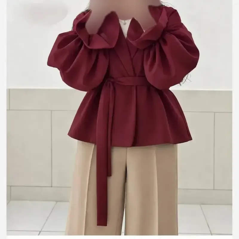 کت شلوار مجلسی زنانه جنس مازراتی دوخت مزونی رنگ بندی متنوع - تصویر 5