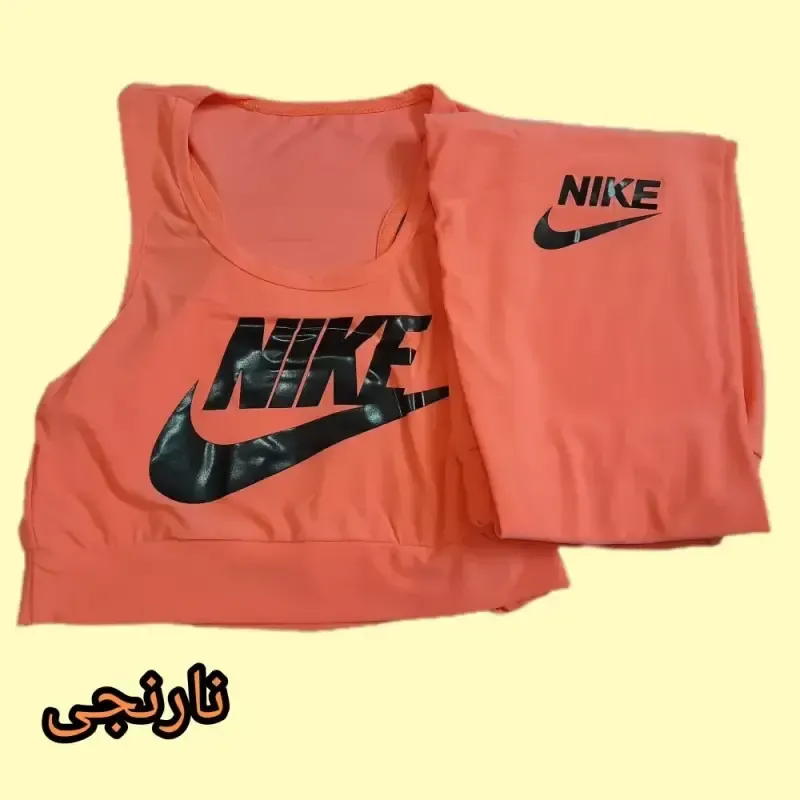 ست زنانه نیم تنه و ساپورت ورزشی جنس فیلامنت سایز 38 تا 48 - تصویر 4